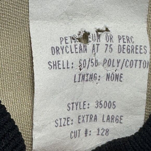 Vintage 90s David James Deuces And Jacks Canvas Bomber Jacket Men’s Extra Large - Picture 4 of 5